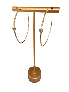 18 kt Gold Plated Hoop Earrings