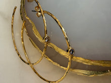 Load image into Gallery viewer, 18 kt Gold Plated Hoop Earrings