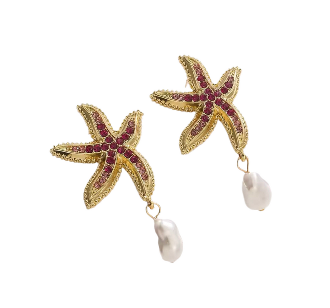 Starfish Earrings