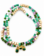 Load image into Gallery viewer, Mix &amp; Match Coastal Charm Bracelet Stack | Handmade Crystal Beaded Bracelets