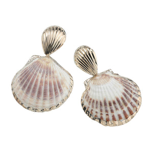 Beach Sea Shell Earrings