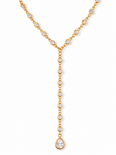 Cargar imagen en el visor de la galería, Dali Crystal Lariat Necklace