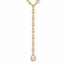 Cargar imagen en el visor de la galería, Dali Crystal Lariat Necklace