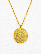 Cargar imagen en el visor de la galería, Gold Calendar Medallion