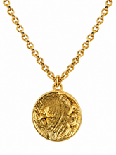 Cargar imagen en el visor de la galería, Celestial Coin Medallion Necklace