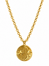 Cargar imagen en el visor de la galería, Celestial Coin Medallion Necklace