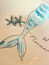 Load image into Gallery viewer, Crystal Blue Starfish Earrings