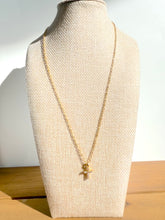 Cargar imagen en el visor de la galería, Gold Cross Necklace | Micro Pave Dainty CZ Pendant