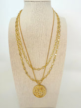 Load image into Gallery viewer, Crystal Clear Gold Layering Necklace
