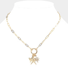 Cargar imagen en el visor de la galería, Starfish Pendant Chain Necklace