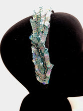 Cargar imagen en el visor de la galería, Vintage Teal Sequins Mermaid Headband