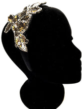 Cargar imagen en el visor de la galería, Sequins Metallic Black Headband